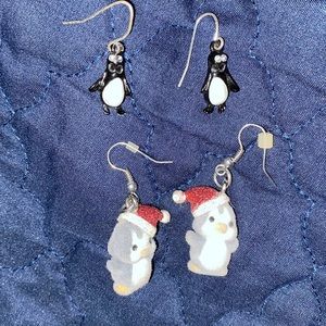 Winter earrings
